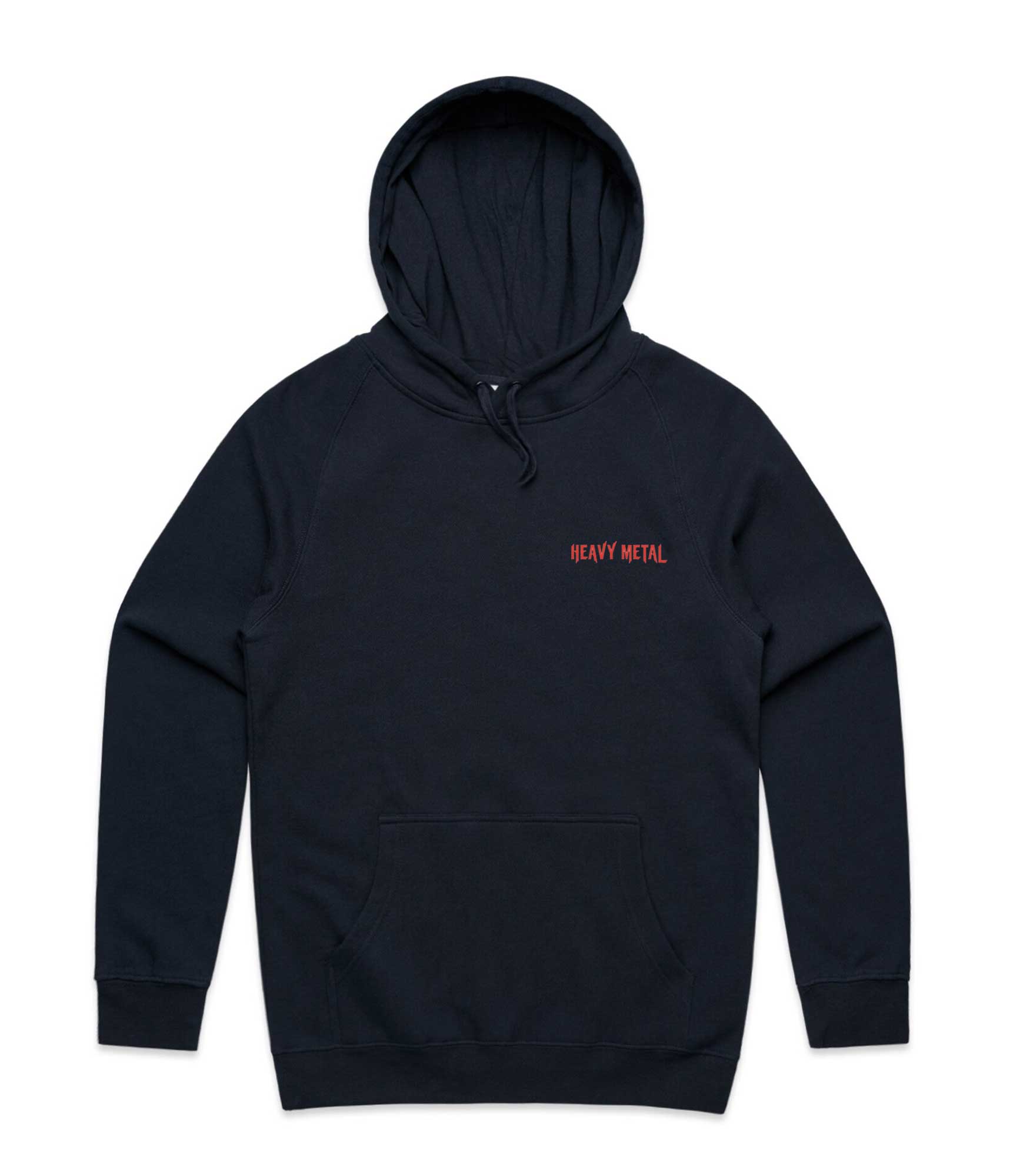 Image of BSO Embroidered Unisex Hoodie - Heavy Metal Backstage Originals
